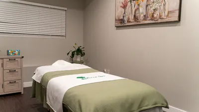 Private treatment room for deep tissue and Swedish massage at Forest Spa in Poway, San Diego